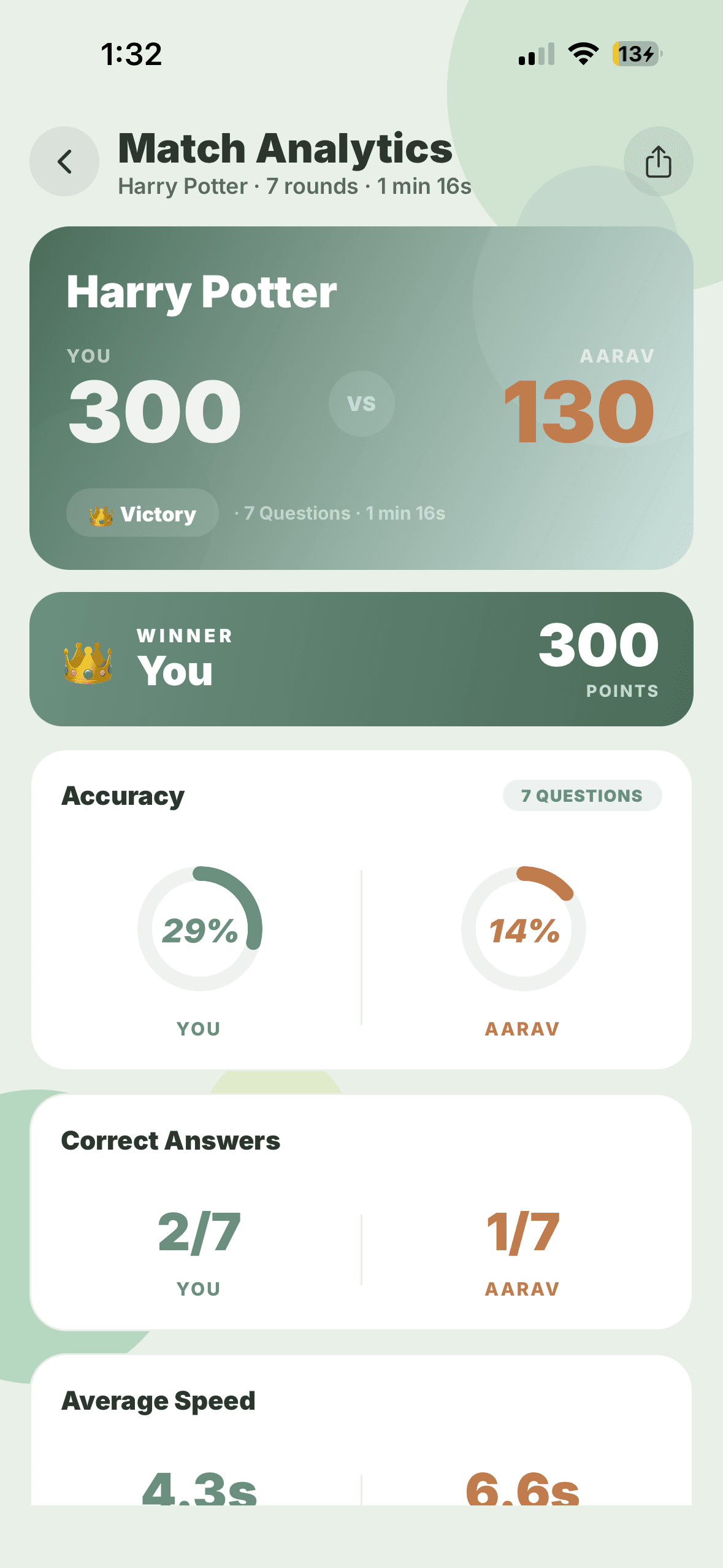 Quelo match analytics with accuracy and speed