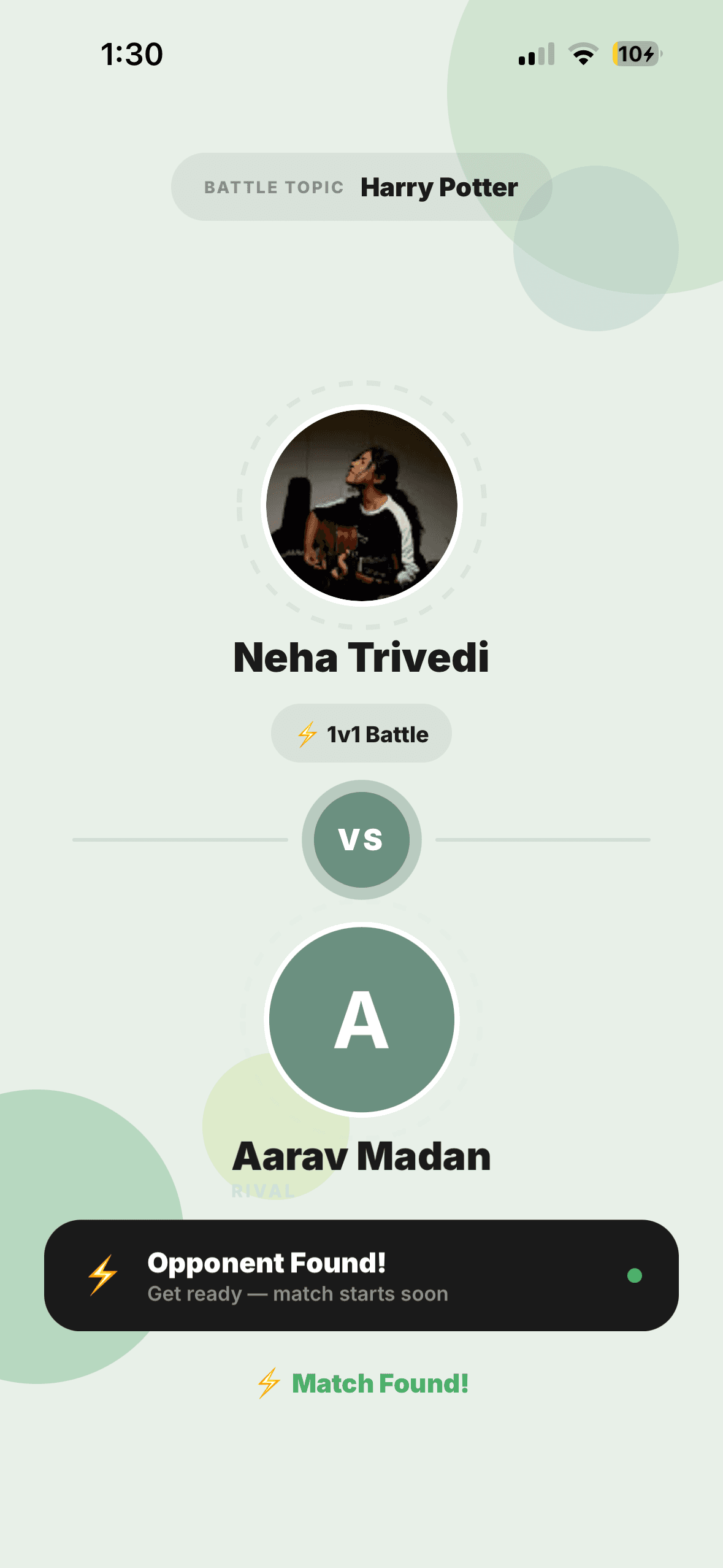 A Quelo challenge with a friend
